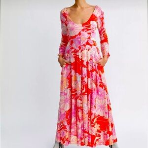 Free People First Date Maxi Dress Size Large